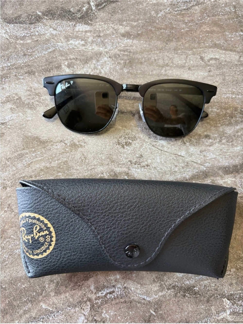 Ray-Ban Clubmaster Metal Polarized